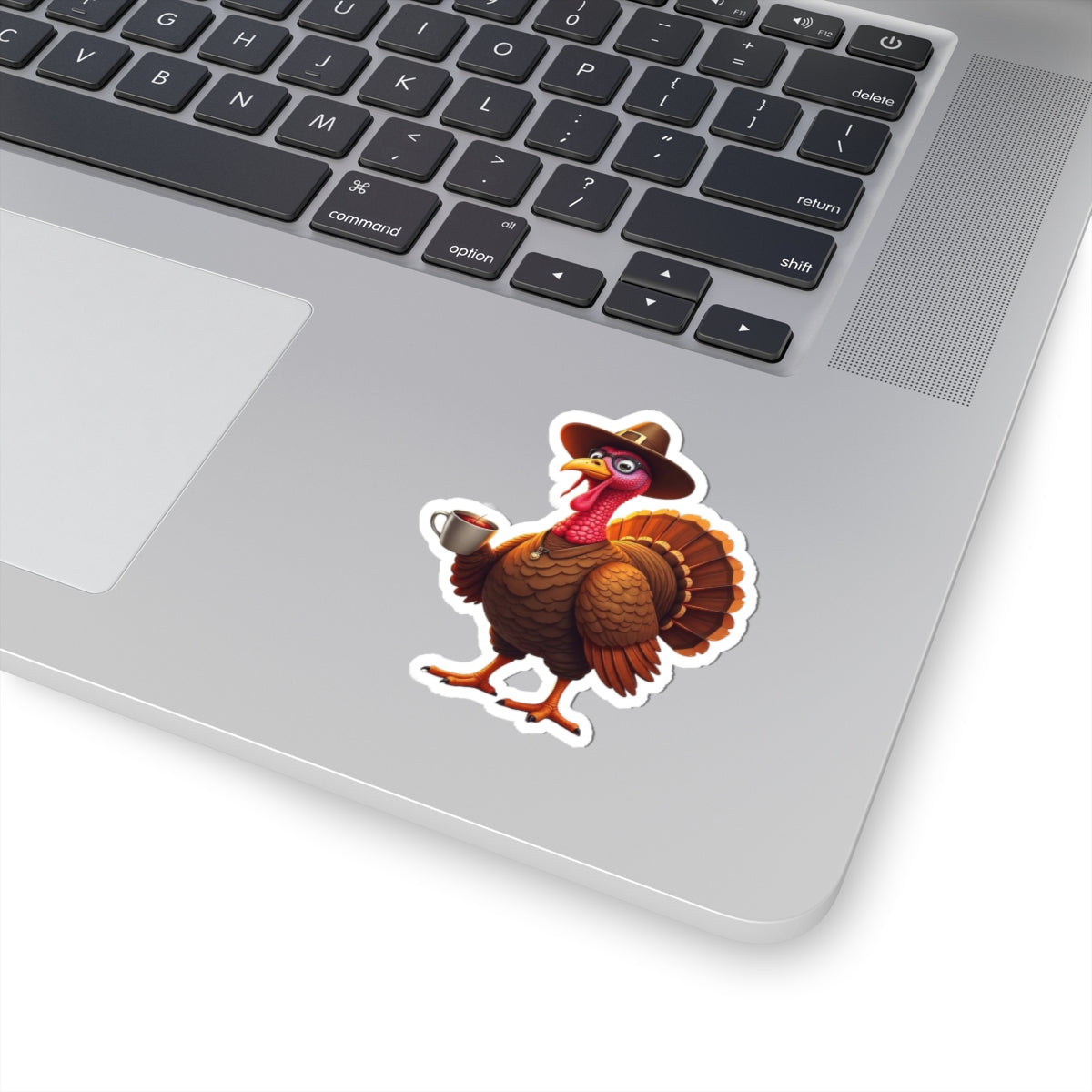 Turkey Sticker Thanksgiving Turkey Kiss-Cut Stickers - Fun Holiday Décor for Planners, Laptops, and Gifts