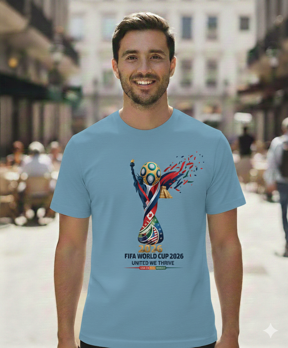World Cup 2026 Host Countries Shirt – USA Canada Mexico Soccer Tee