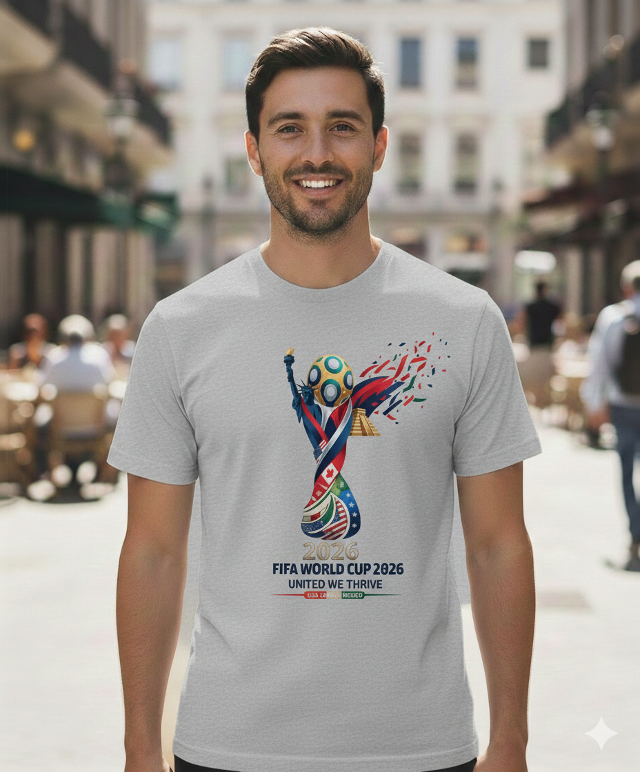 World Cup 2026 Host Countries Shirt – USA Canada Mexico Soccer Tee