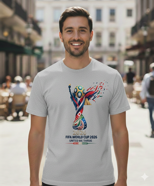 World Cup 2026 Host Countries Shirt – USA Canada Mexico Soccer Tee