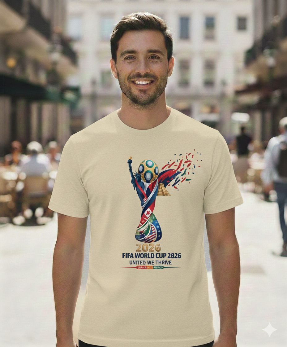 World Cup 2026 Host Countries Shirt – USA Canada Mexico Soccer Tee