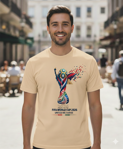 World Cup 2026 Host Countries Shirt – USA Canada Mexico Soccer Tee