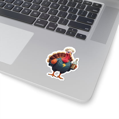 Turkey Sticker-Cut Stickers for Thanksgiving Decoration
