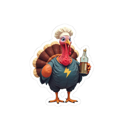 Turkey Sticker-Cut Stickers for Thanksgiving Decoration