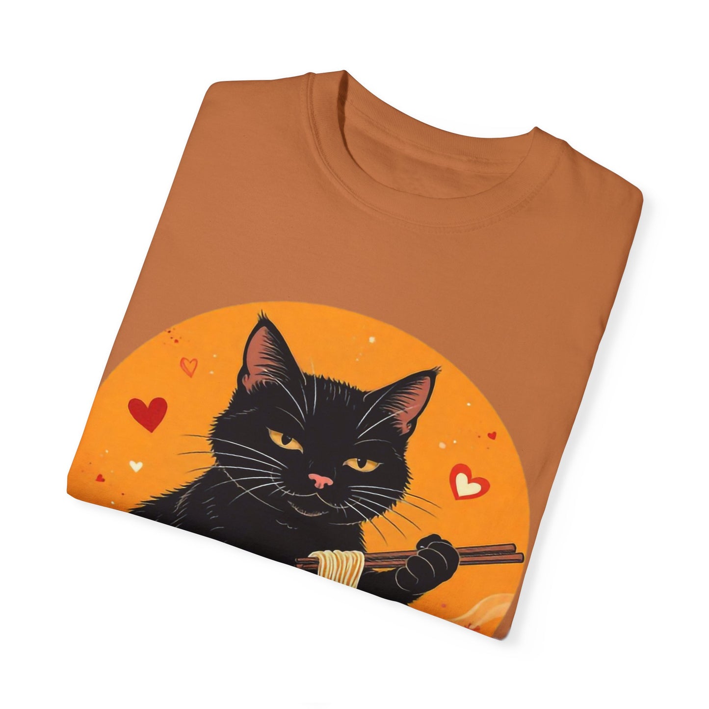 Cute Cat Ramen Lover Unisex T-Shirt | Perfect for Foodies & Cat Lovers Noodle Cat Shirt, Ramen Cat T-Shirt, Foodie Lover Shirts, Black Cat Noodle T-Shirts, Retro Cat Tees, Cat Lover Sweatshirts, Black Cat Tee