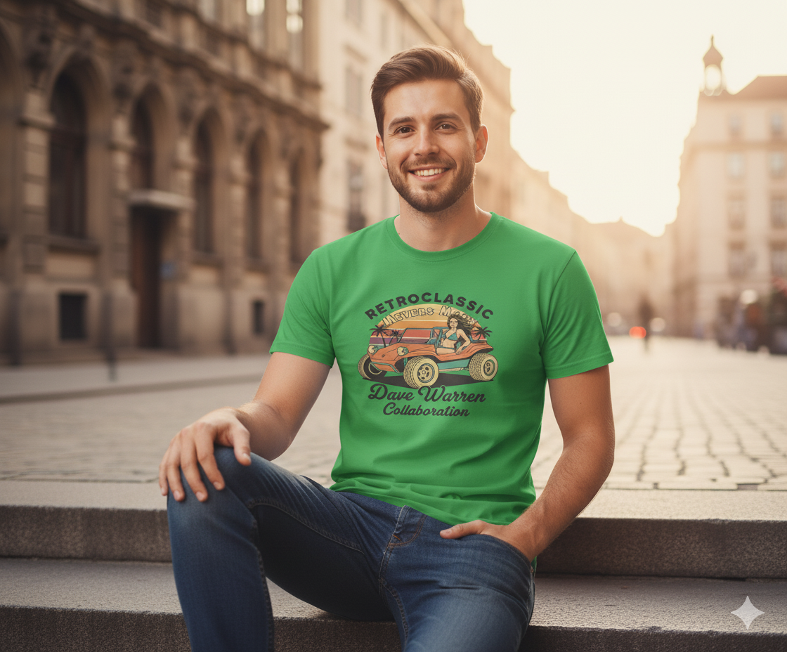 Retro Dune Buggy T-Shirt – Classic Off-Road Adventure Tee, Vintage Car Lover Gift, Retro Car Aesthetic Shirt