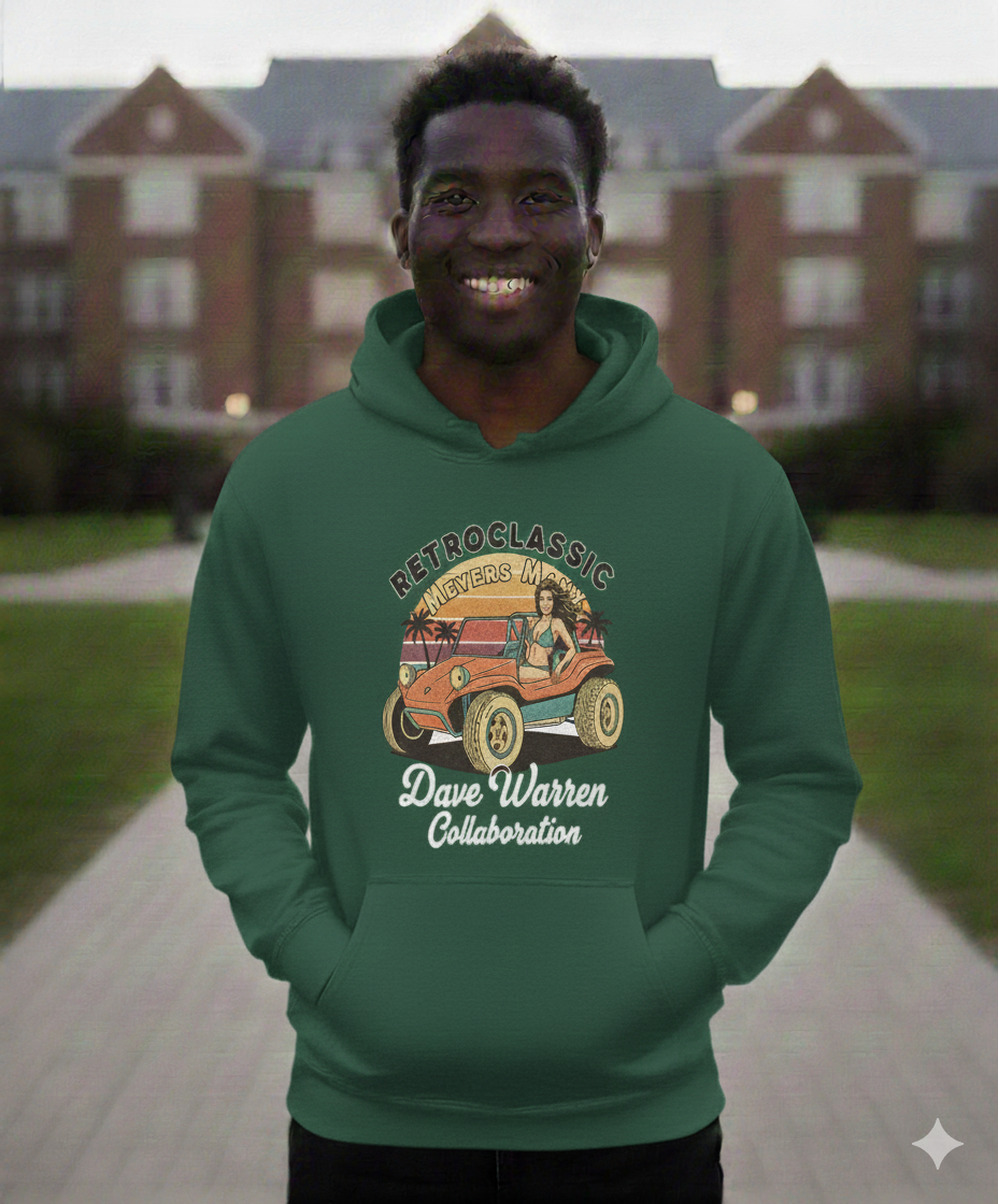 Retro Dune Buggy Shirt – Vintage Beach Cruiser Surf T-Shirt, Summer Classic Car Graphic Tee