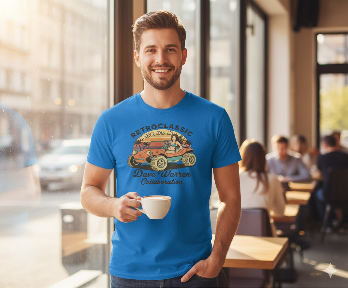 Retro Dune Buggy T-Shirt – Classic Off-Road Adventure Tee, Vintage Car Lover Gift, Retro Car Aesthetic Shirt