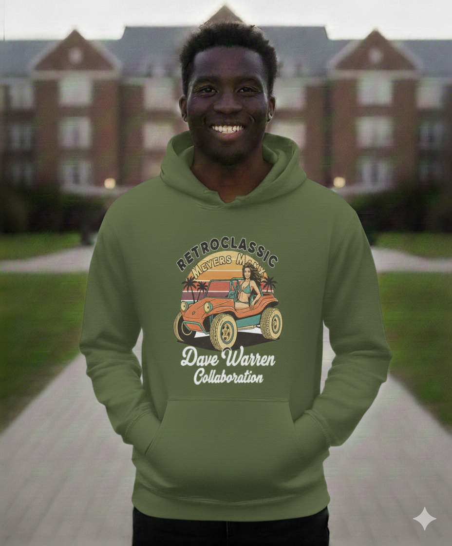 Retro Dune Buggy Shirt – Vintage Beach Cruiser Surf T-Shirt, Summer Classic Car Graphic Tee