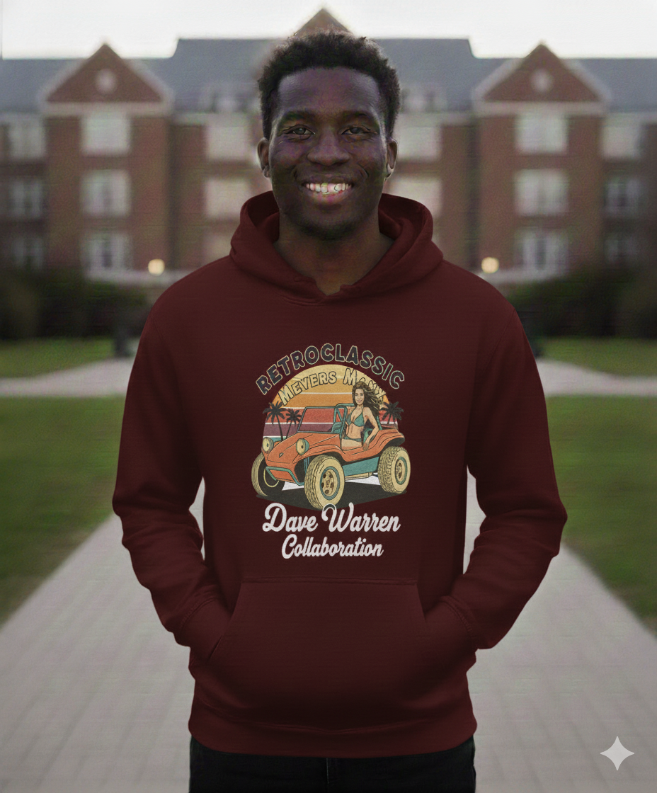Retro Dune Buggy Shirt – Vintage Beach Cruiser Surf T-Shirt, Summer Classic Car Graphic Tee
