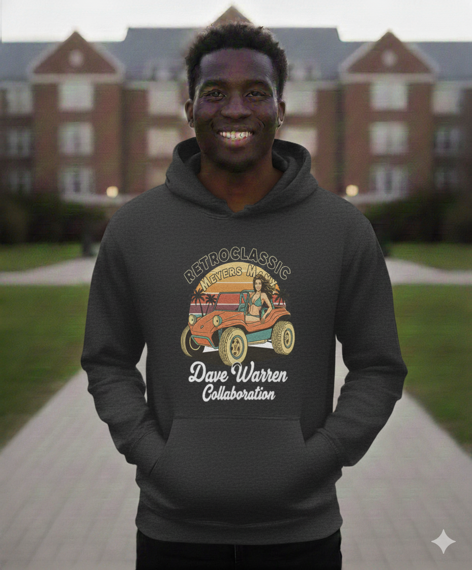 Retro Dune Buggy Shirt – Vintage Beach Cruiser Surf T-Shirt, Summer Classic Car Graphic Tee