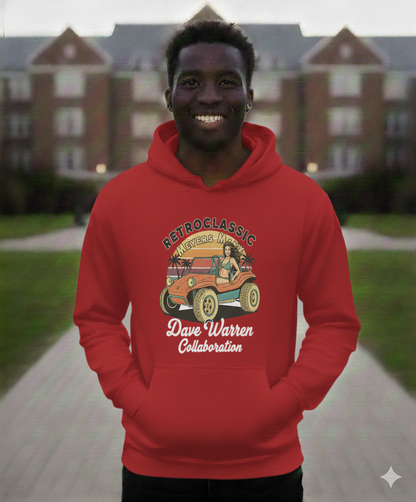 Retro Dune Buggy Shirt – Vintage Beach Cruiser Surf T-Shirt, Summer Classic Car Graphic Tee